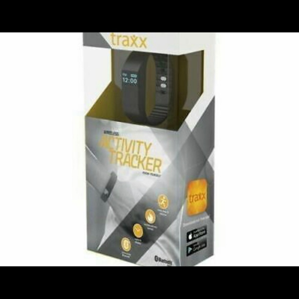TRAXX WIRELESS ACTIVITY TRACKER WATCH STEPS CALOR